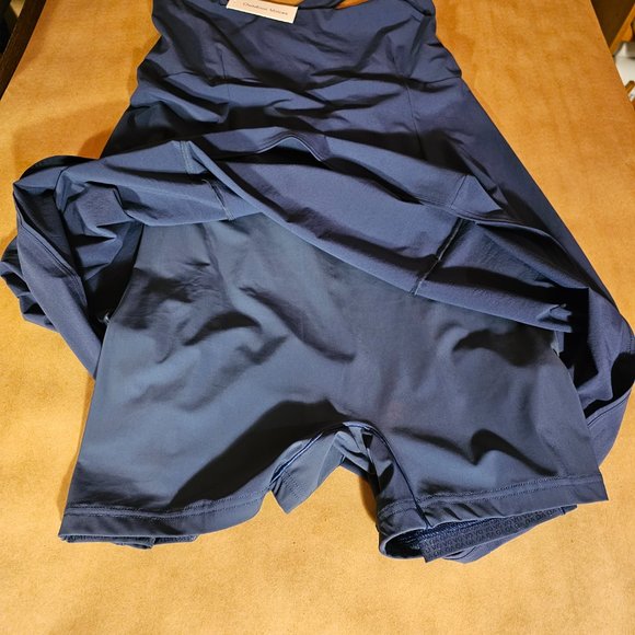 Outdoor Voices Navy Blue Cross Back Exercise Dress Size XXXL - NWT - Picture 4 of 14